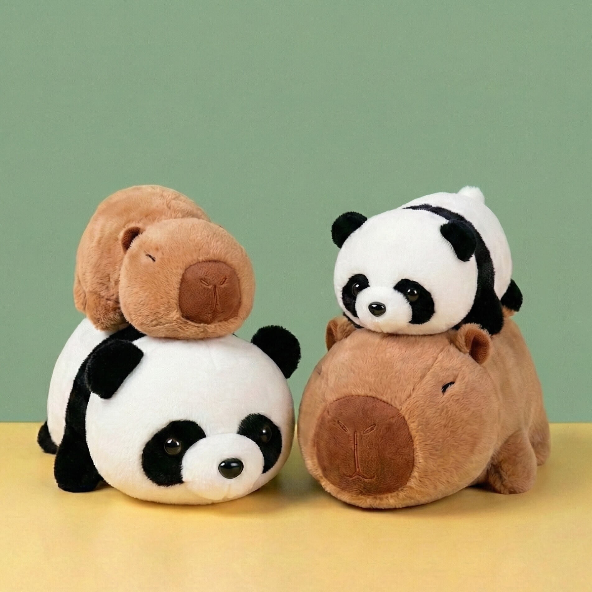 Capybara x Panda Flip Plush – Bara
