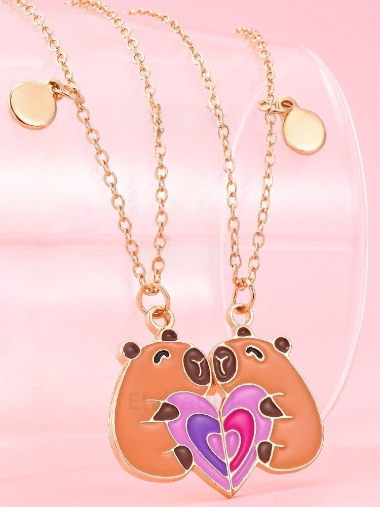 Bara Heart Magnetic Necklace