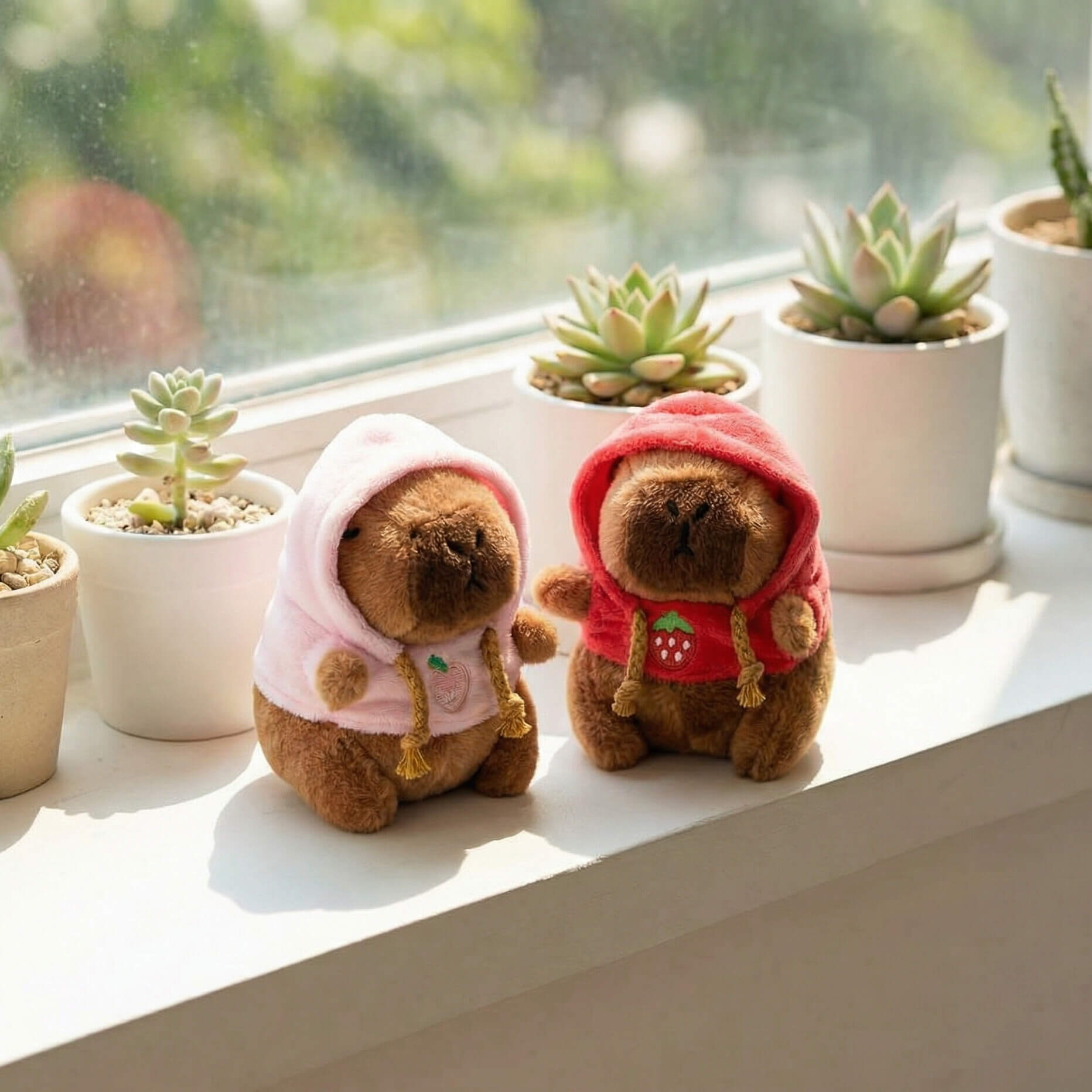 Pink Hoodie Keychain